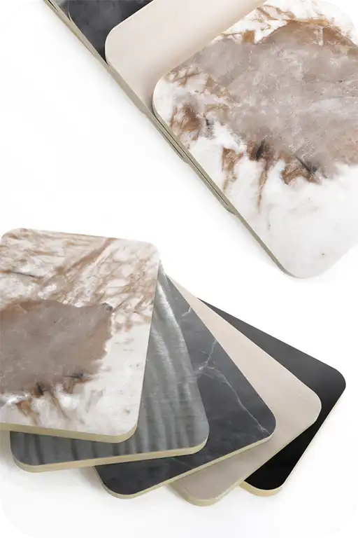 Pleastic Sheet Marble PVC Foam Banner 1